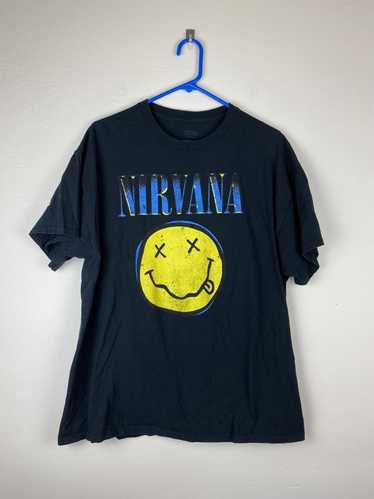 Nirvana × Streetwear × Vintage Nirvana T shirt Bla