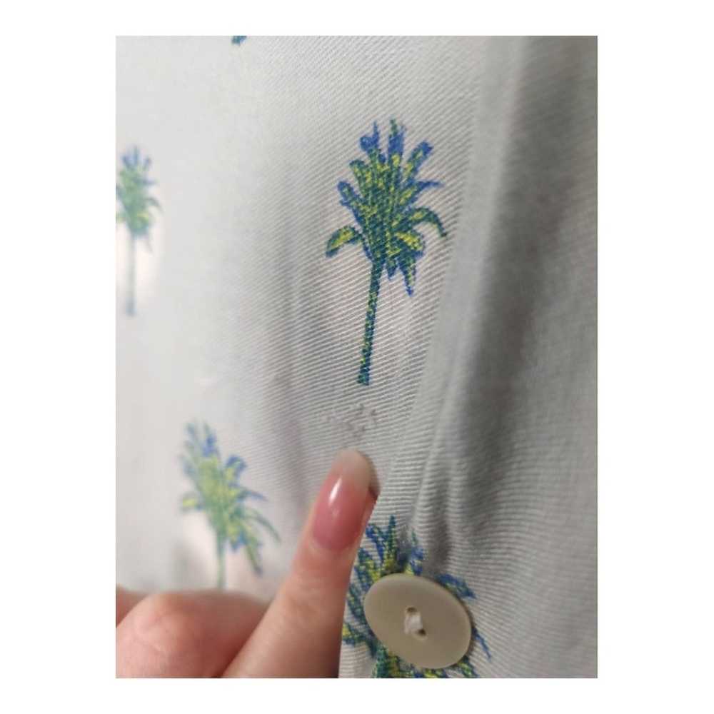 Guess Vintage Guess Jeans Palm Tree Print Button … - image 4