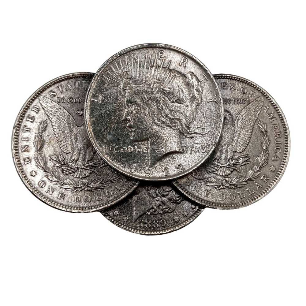 Vintage Liberty Coins Belt Buckle Vintage 1982 Mo… - image 1