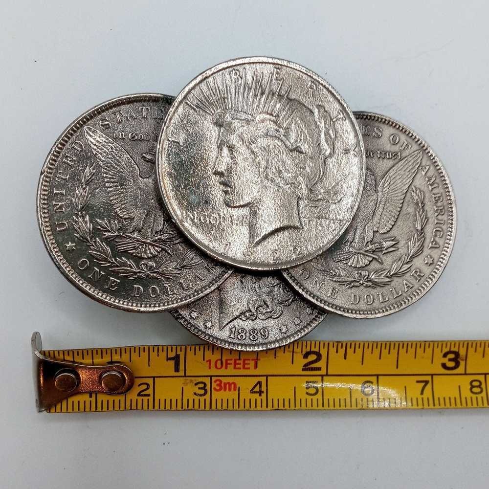 Vintage Liberty Coins Belt Buckle Vintage 1982 Mo… - image 2