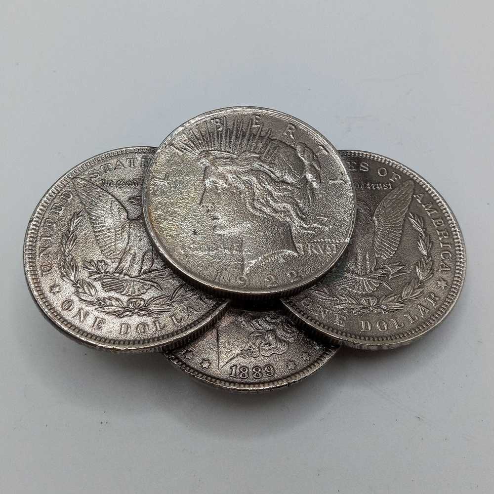 Vintage Liberty Coins Belt Buckle Vintage 1982 Mo… - image 6