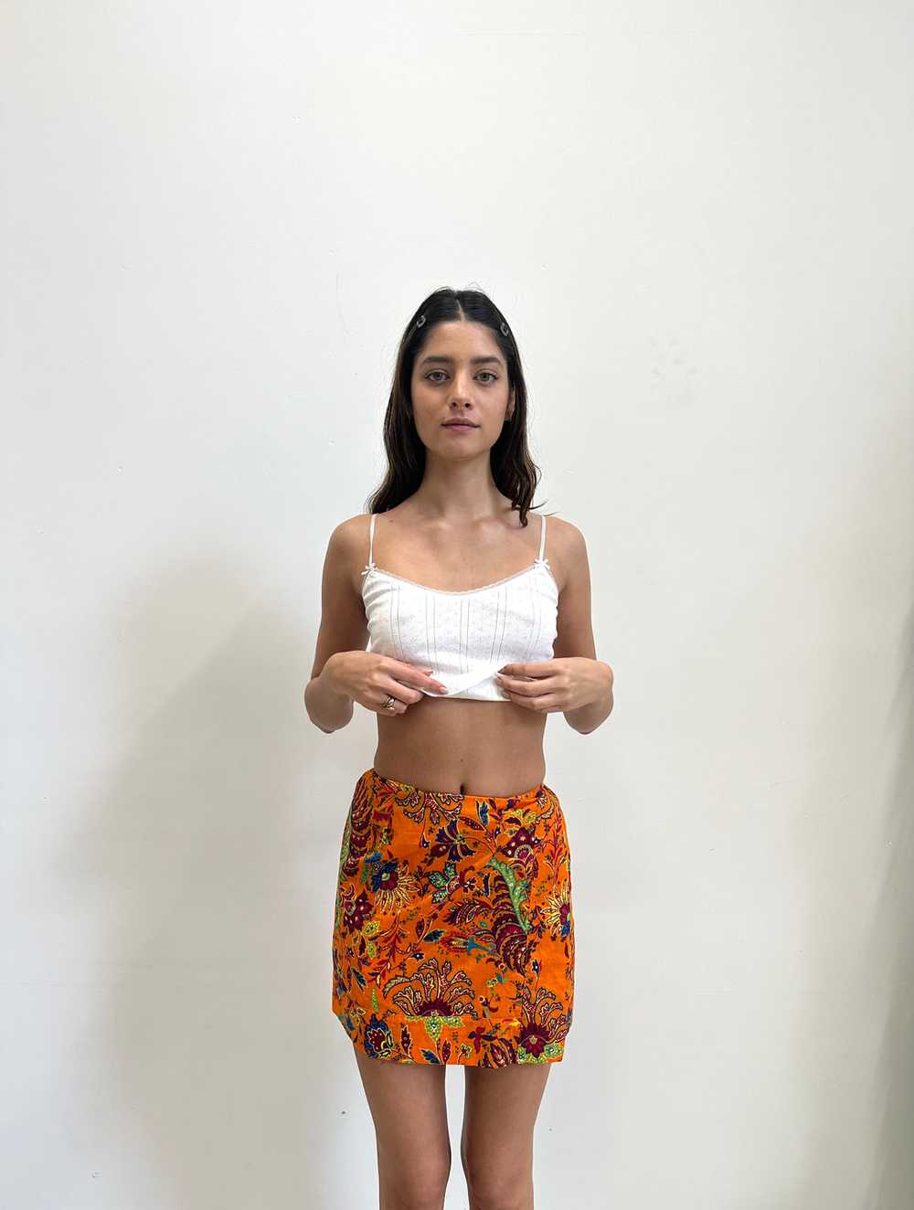 Moschino Paisley Wrap Skirt - image 3