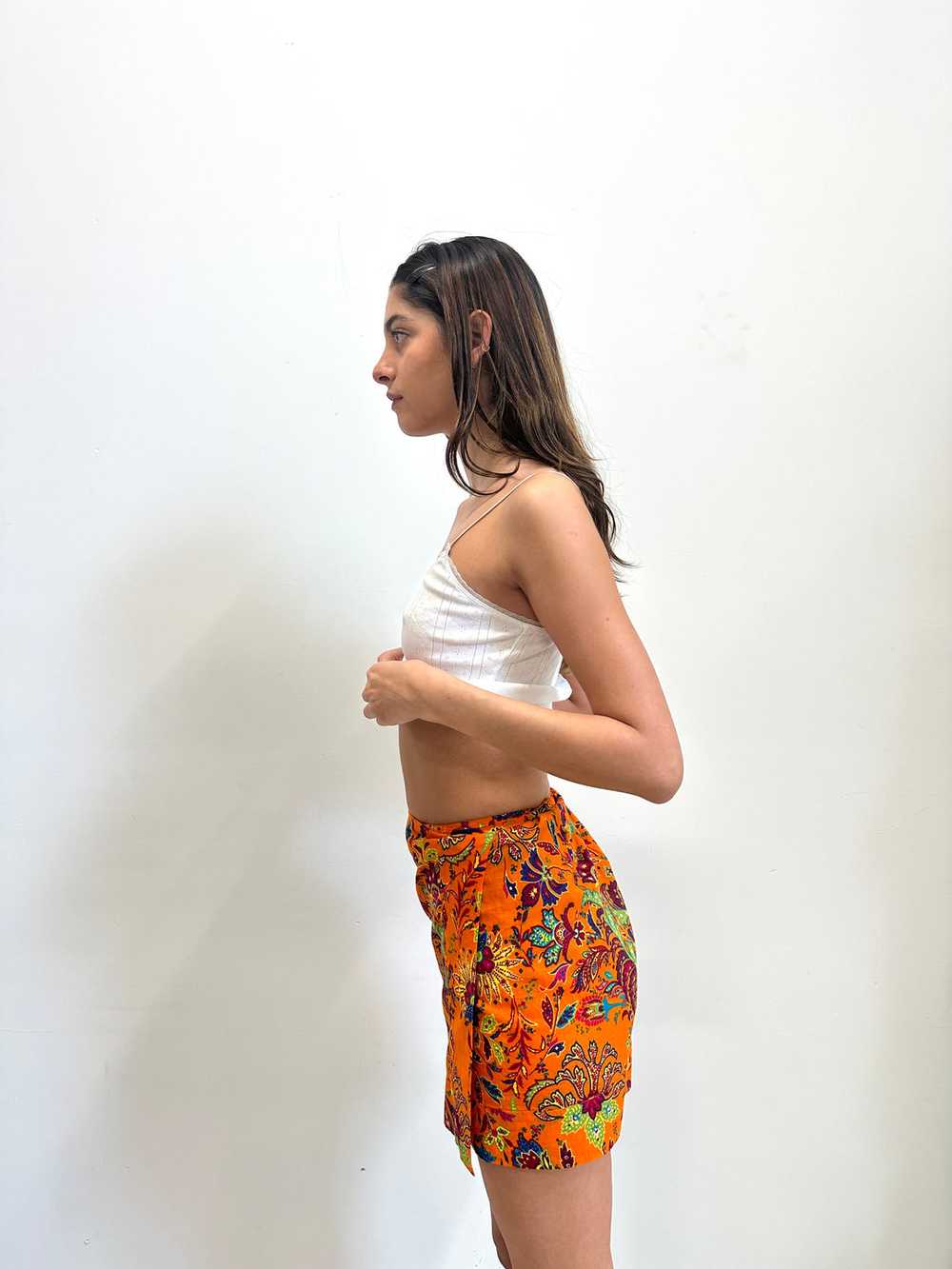 Moschino Paisley Wrap Skirt - image 4