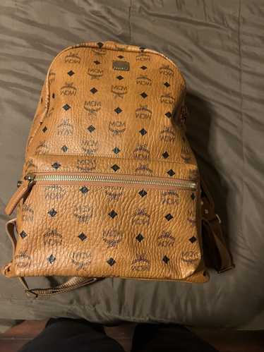 MCM Stark Side Studs Backpack in Visetos