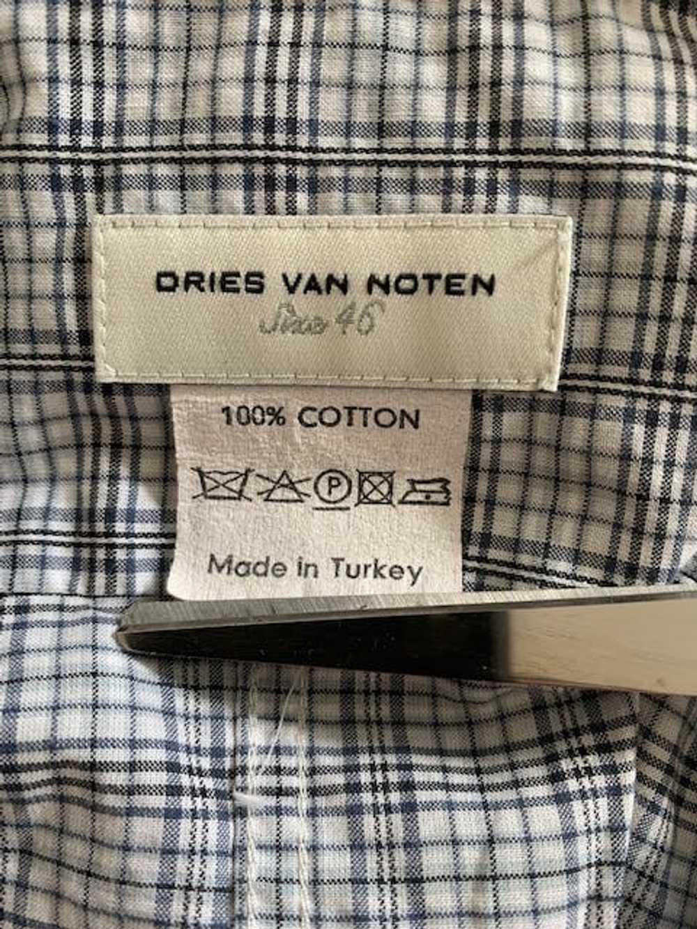 Dries Van Noten Mixed Plaid Short Sleeve Shirt - image 4