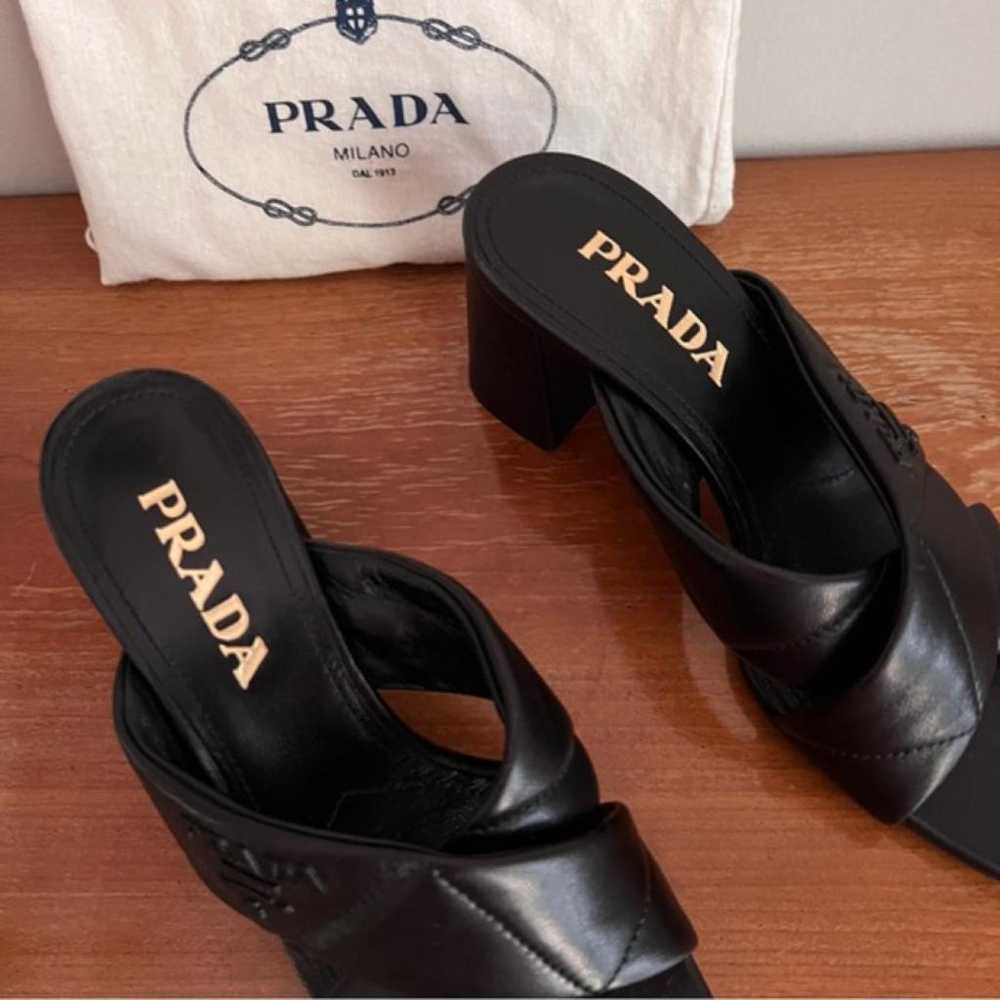 Prada Leather sandal - image 9
