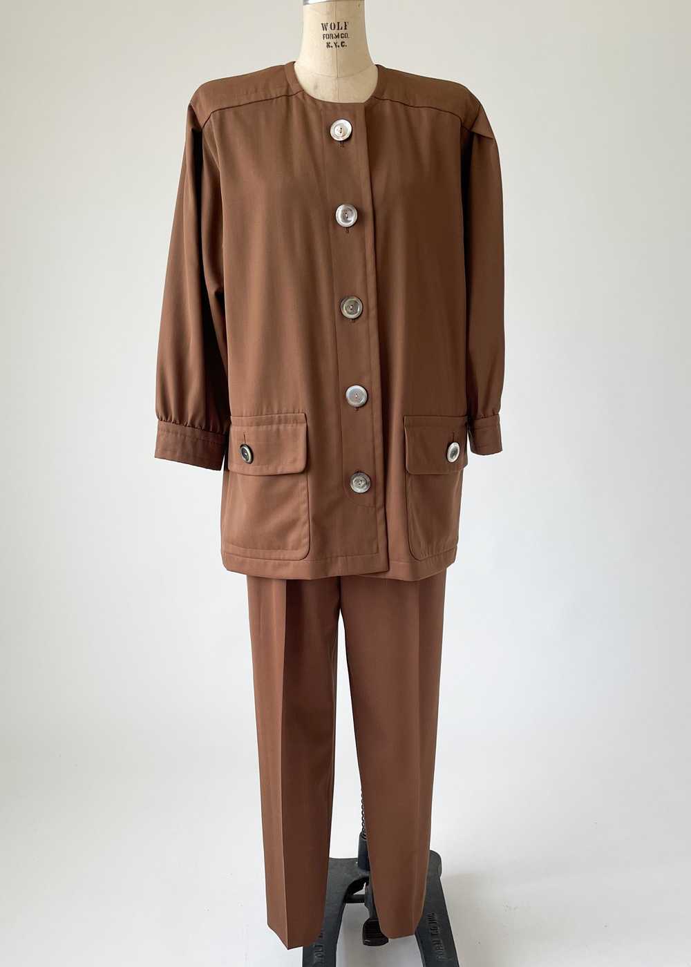 Vintage 1980s Yves Saint Laurent Pant Suit - image 4