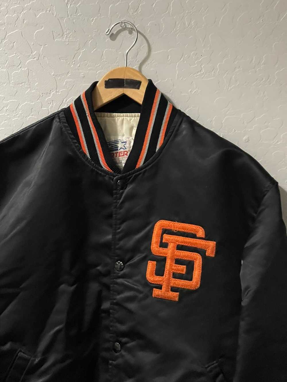 Vintage San Francisco Giants 90's Starter Half Zip Jacket Size L