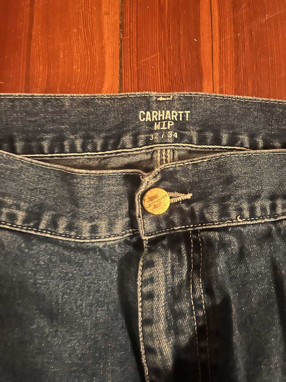 Carhartt Wip Carhartt wip jeans 34 x 32 inseam cut - image 2