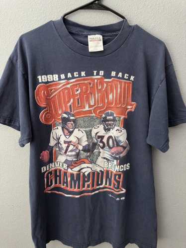 Broncos Super Bowl XXXII Unfinished Business Vintage T-Shirt (1998) 
