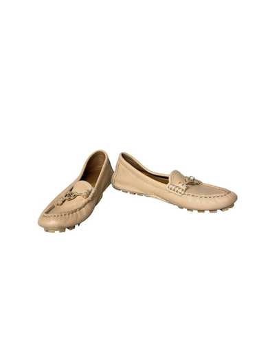 Coach Coach Arlene Beige Flat Driving Shoe Size 6… - image 1