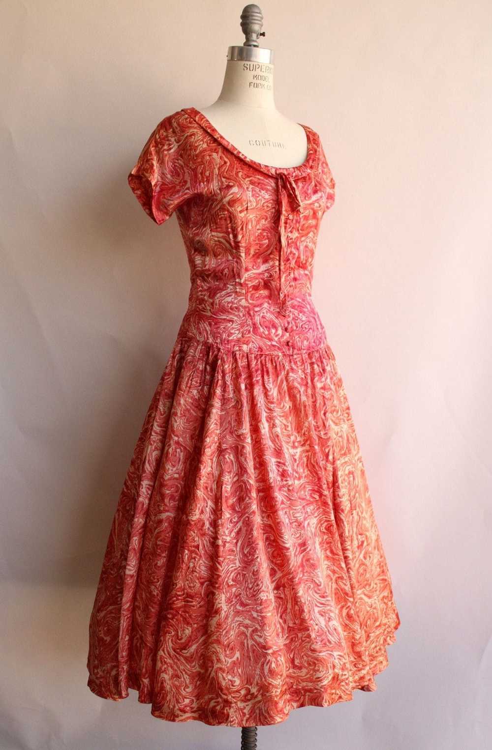 Vintage Vintage 1950s Dress, Jerry Gilden Spectat… - image 4