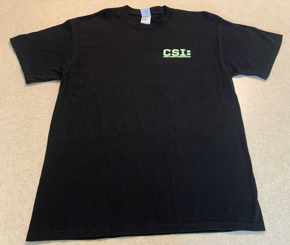 Delta × Vintage CSI 2001 Promo T-shirt - image 1