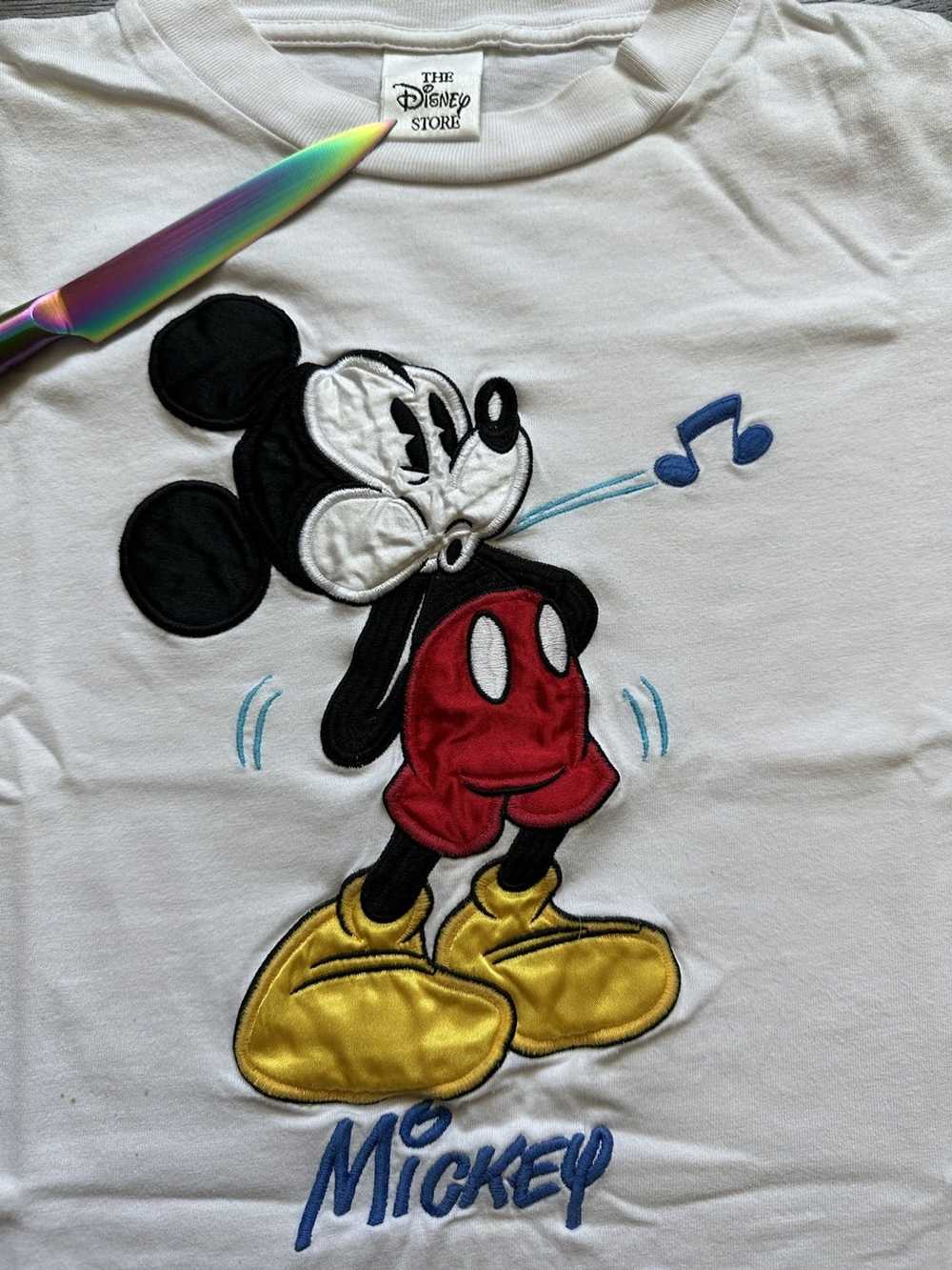 Disney × Streetwear × Vintage DISNEY MICKEY TEE - image 2