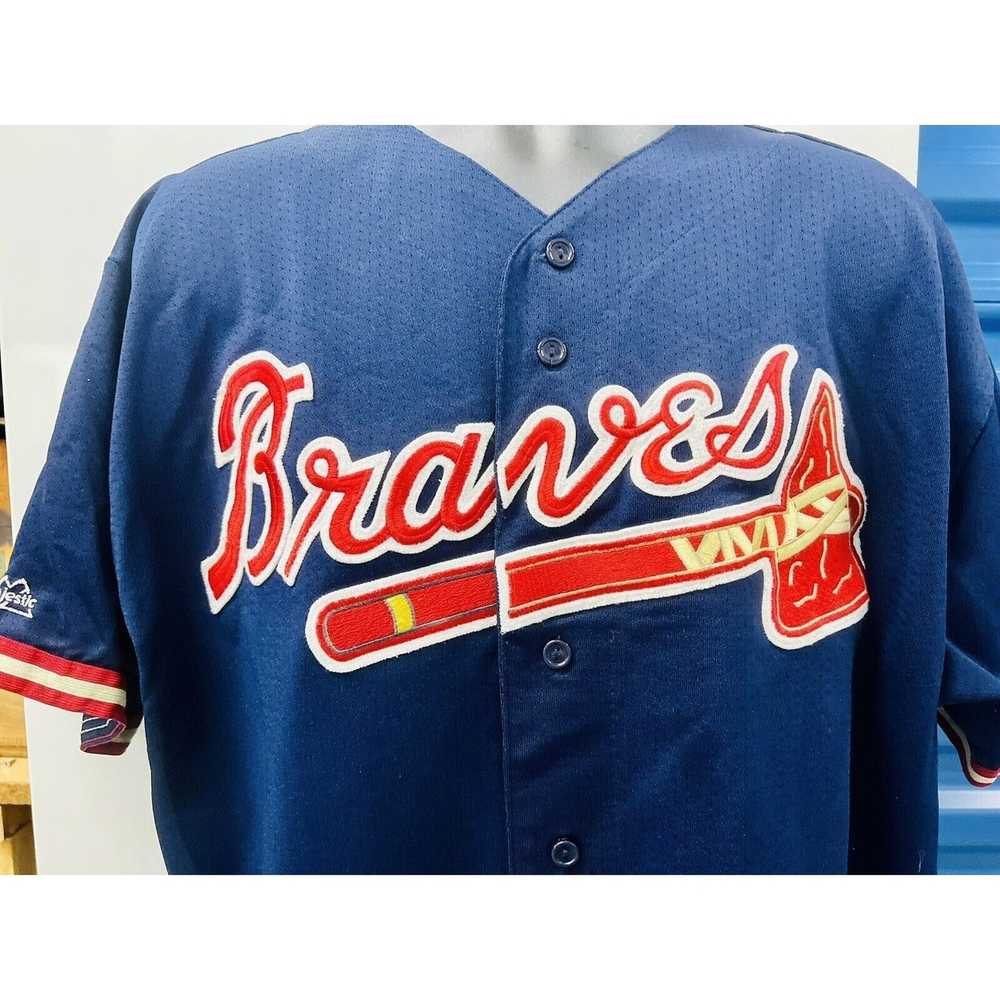 Majestic Vintage Majestic Atlanta Brave's Men's S… - image 2