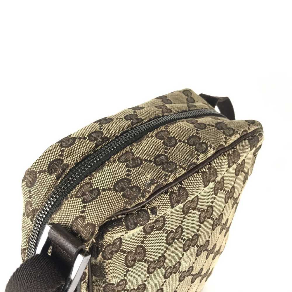 Gucci Monogram Crossbody Bag - image 9