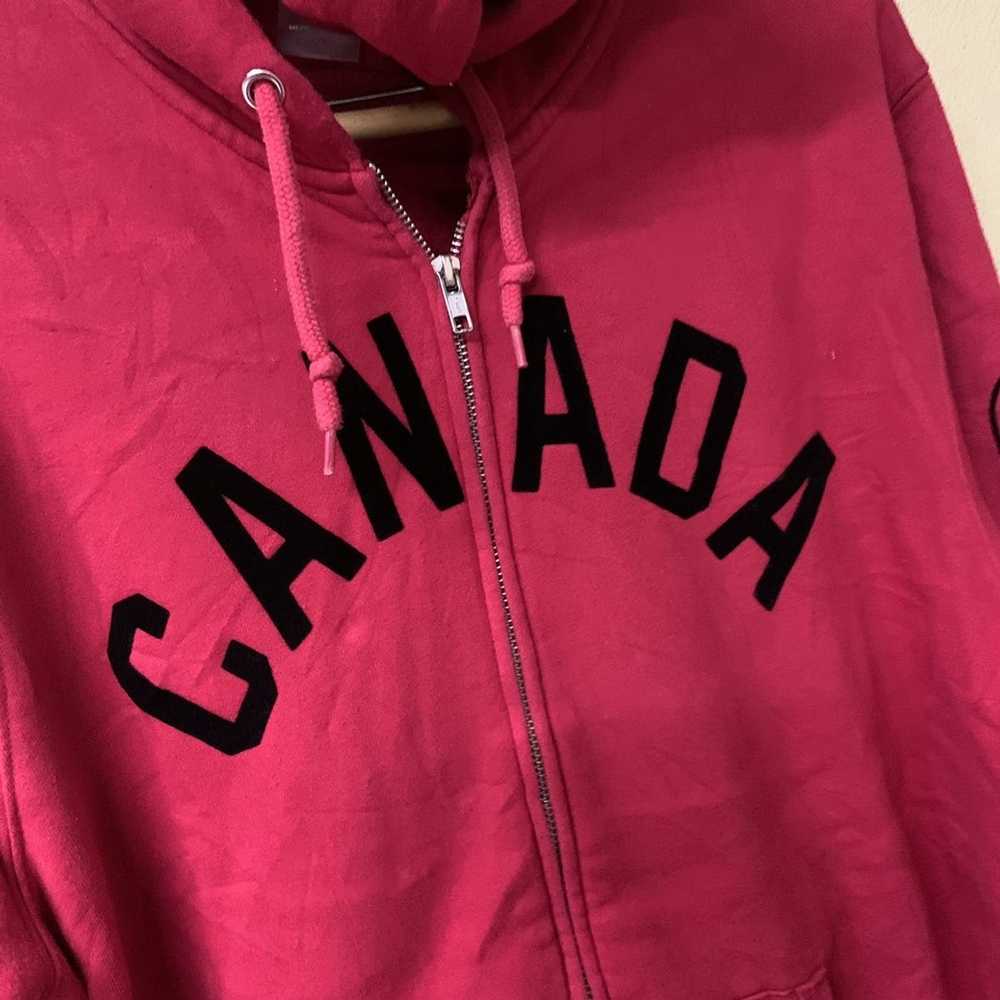 Canada × Hudsons Bay Canadian Olympic hoodie zip - image 3