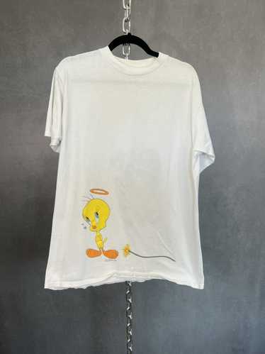 Vintage Vintage 1993 tweety bird and Sylvester sh… - image 1