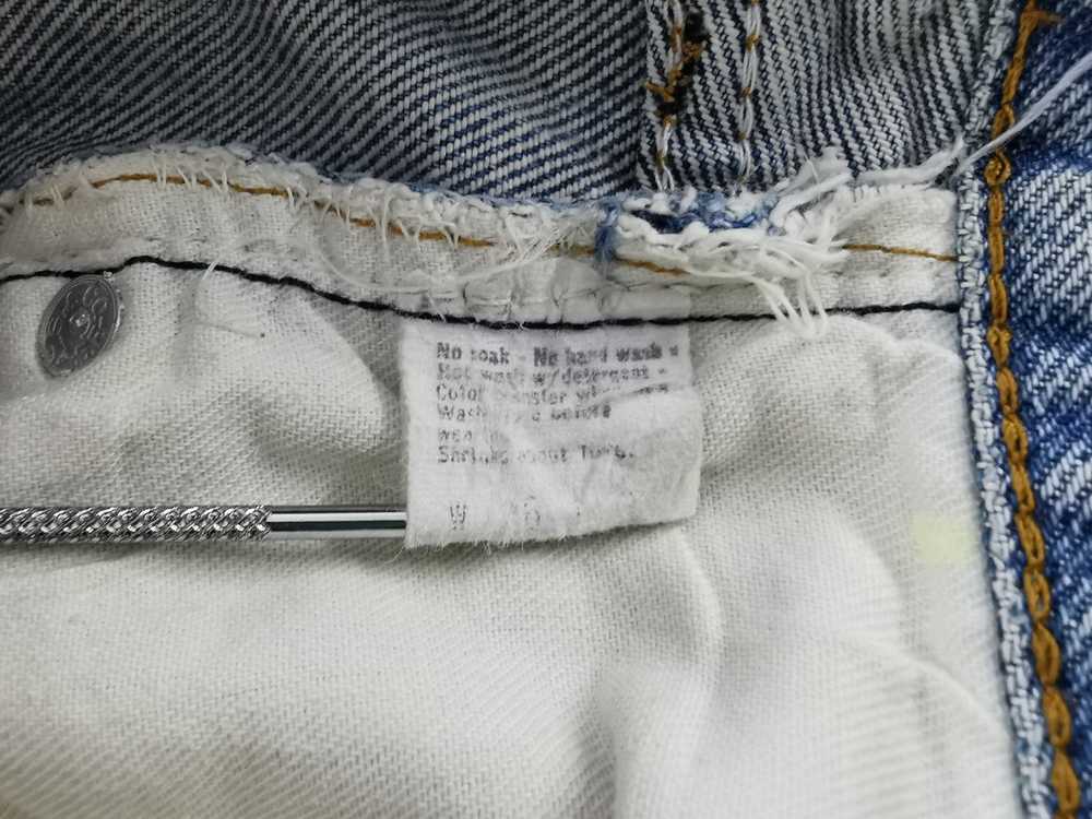 Levi's Distressed Levis Lot 501 Rindem Made In US… - image 10