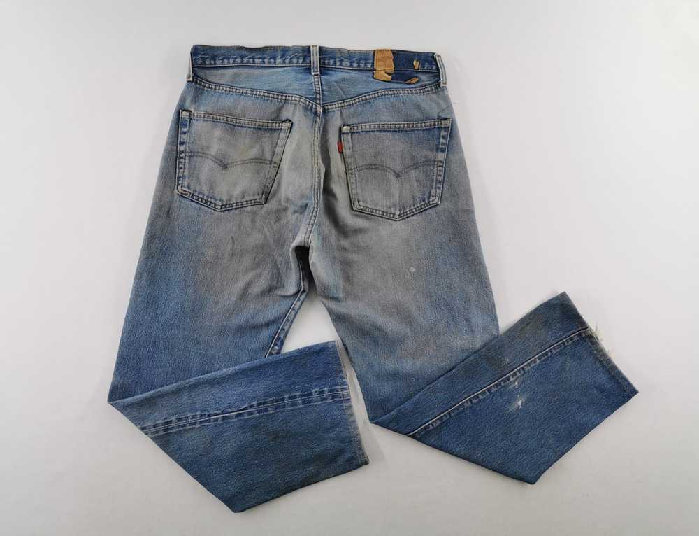 Levi's Distressed Levis Lot 501 Rindem Made In US… - image 1