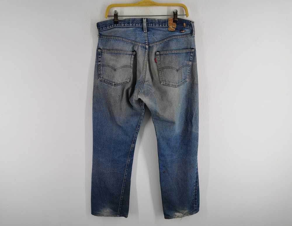 Levi's Distressed Levis Lot 501 Rindem Made In US… - image 3