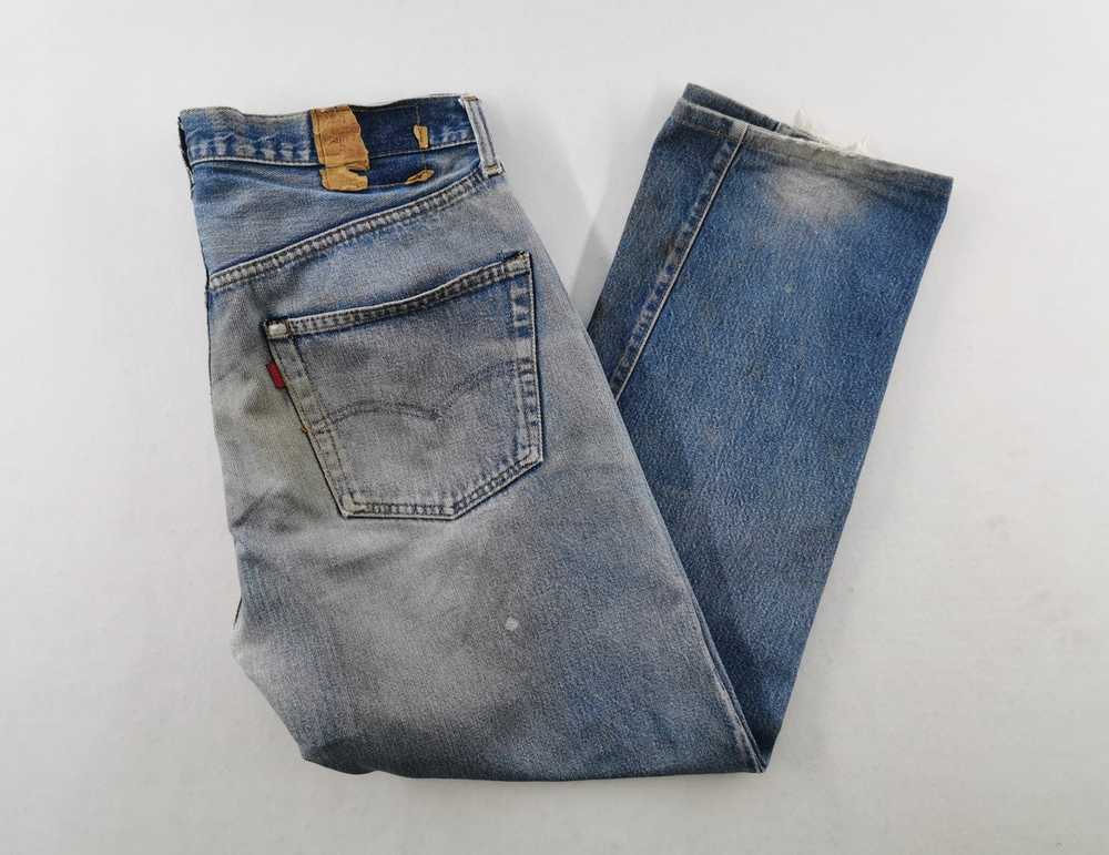 Levi's Distressed Levis Lot 501 Rindem Made In US… - image 5