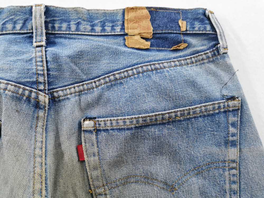 Levi's Distressed Levis Lot 501 Rindem Made In US… - image 7