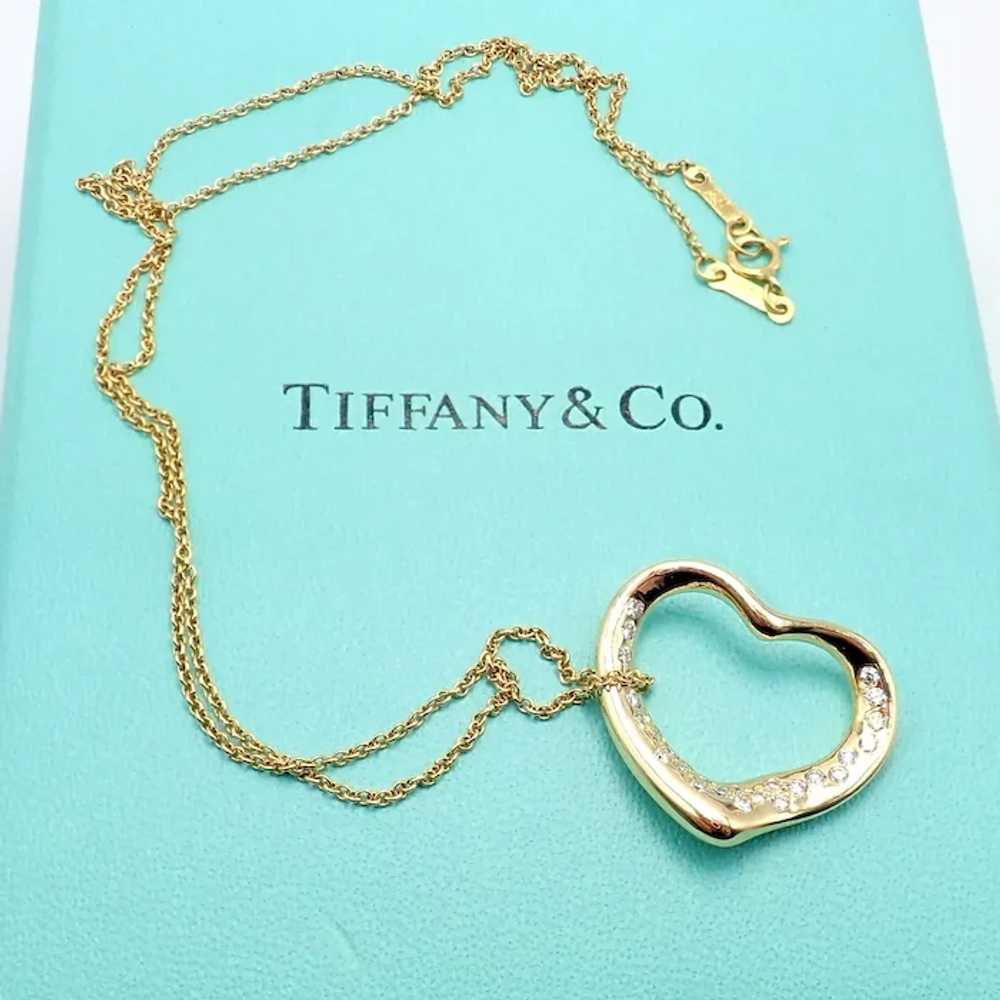 Authentic! Tiffany & Co Elsa Peretti 18k Yellow G… - image 2