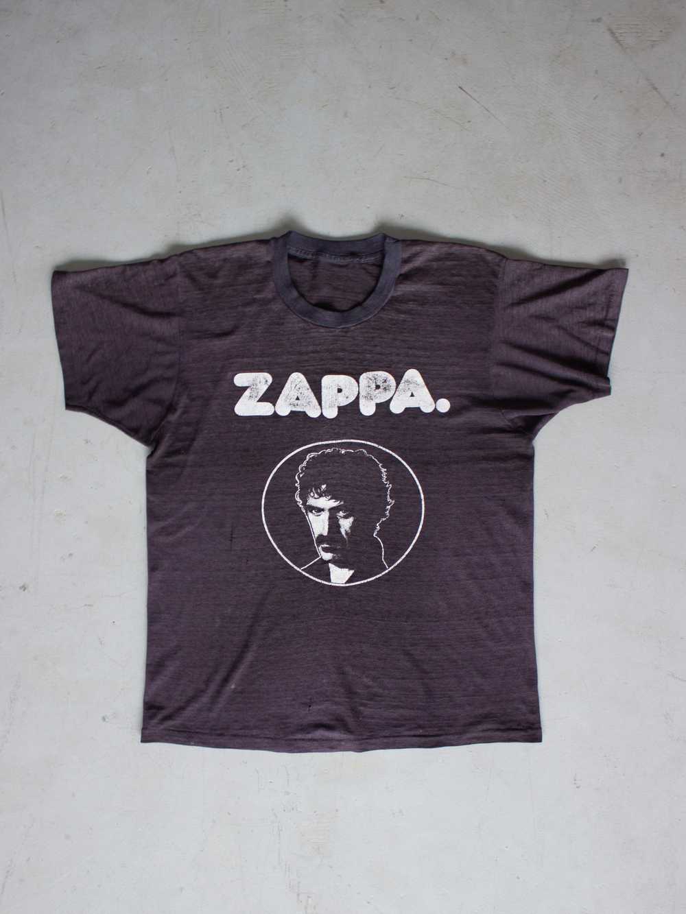 Original 1970's Frank Zappa "The Best" Tour T-Shi… - image 1