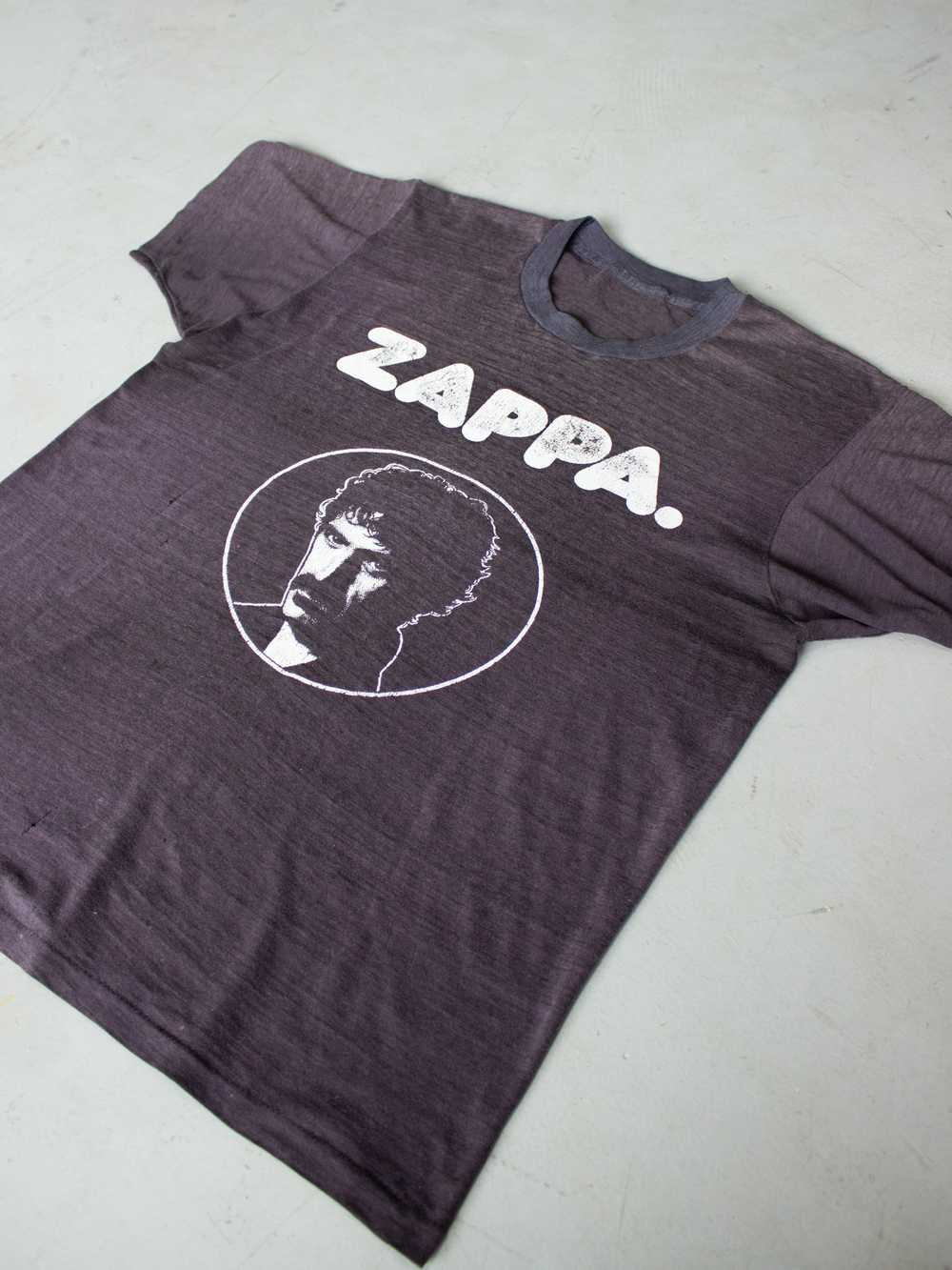 Original 1970's Frank Zappa "The Best" Tour T-Shi… - image 3