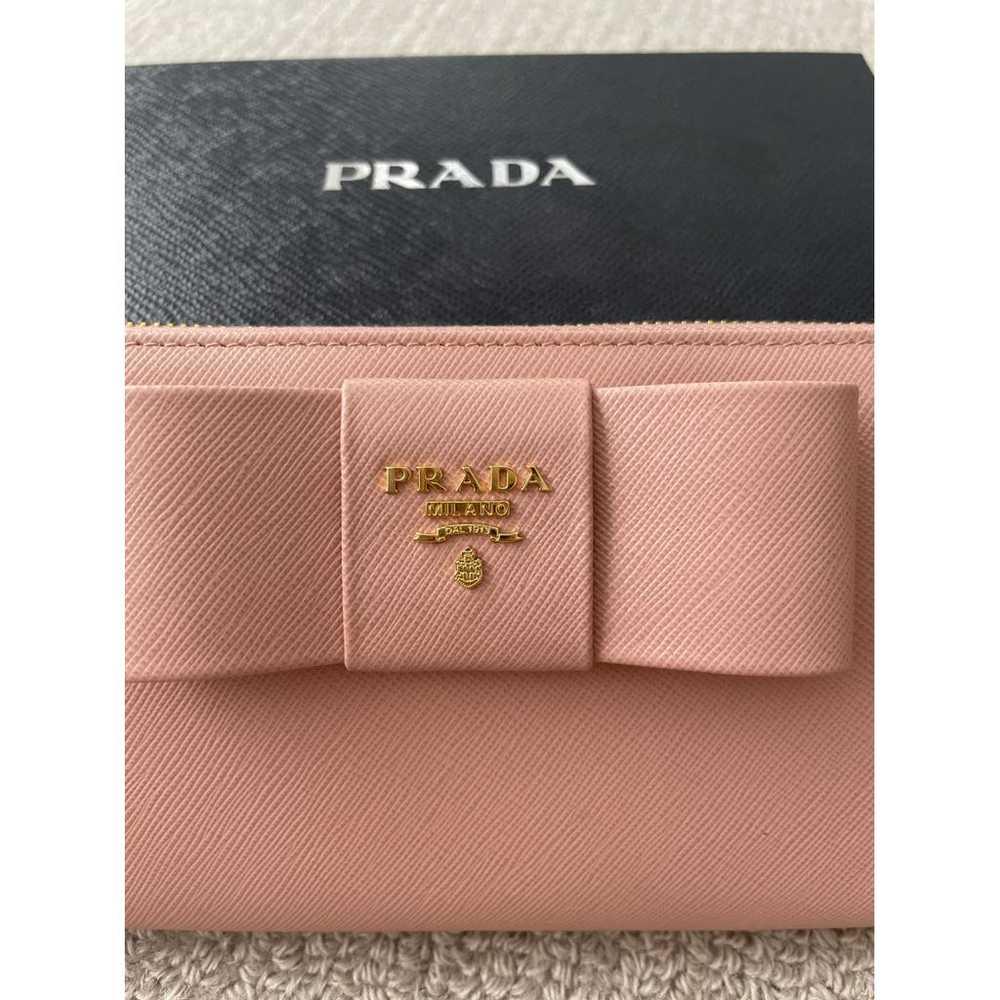 Prada Diagramme leather wallet - image 5