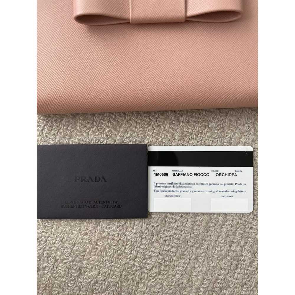 Prada Diagramme leather wallet - image 9
