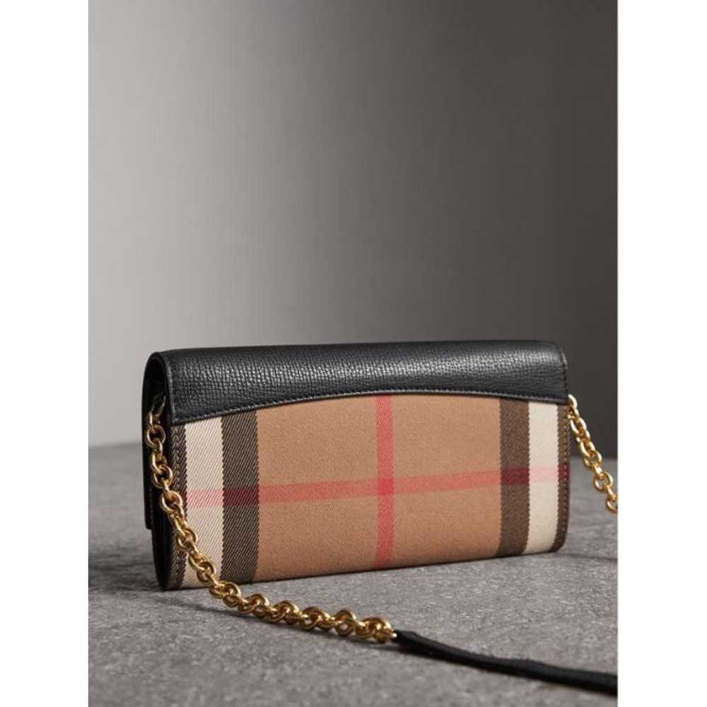 Burberry Leather clutch bag - image 3
