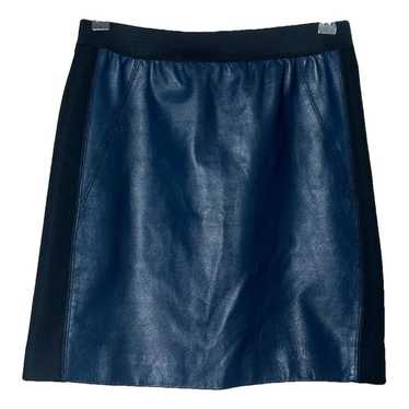 Sandro Leather mini skirt