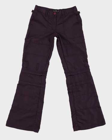 vintage trousers nylon purple - Gem