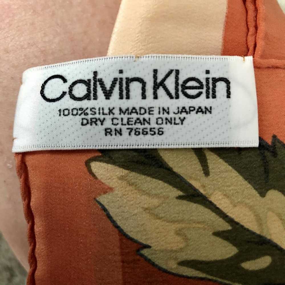 Calvin Klein Silk scarf - image 2