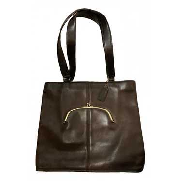 Coach Leather tote