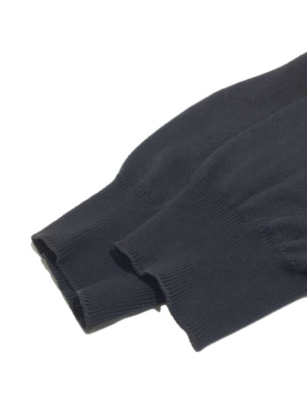 Maison Margiela Sweater Navy Elbow Patch Cardigan - image 6