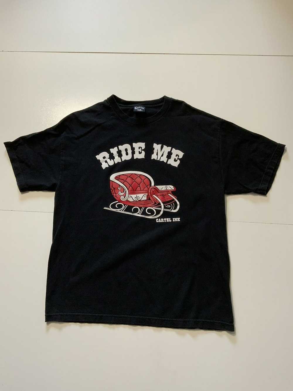 Streetwear Cartel Ink Ride Me Carriage Graphic Cr… - image 2