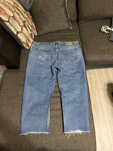 Smith's Workwear Fleece Lined Stretch Denim Pants Size 36x30