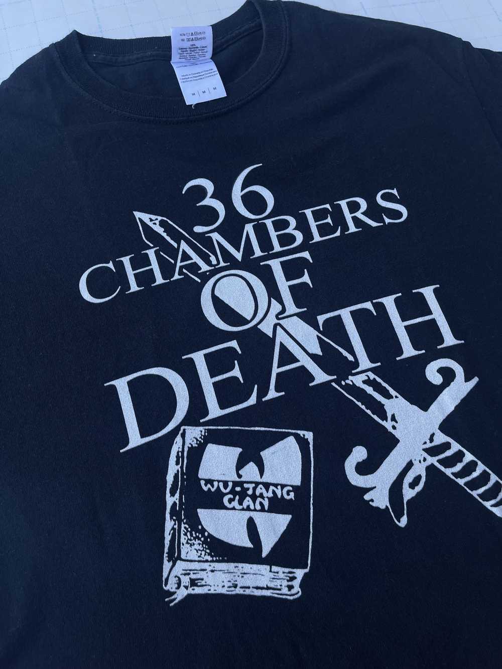 Rap Tees Wu Tang Clan shirt 36 Chambers of Death … - image 2