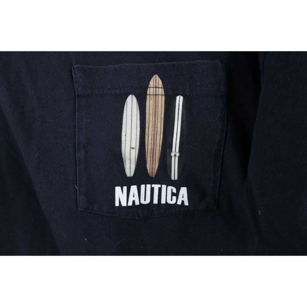 Nautica × Vintage Vintage Nautica Faded Spell Out… - image 5
