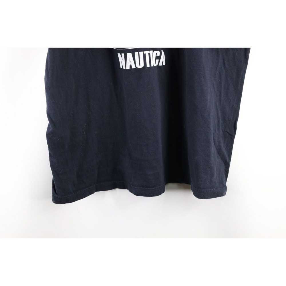Nautica × Vintage Vintage Nautica Faded Spell Out… - image 8