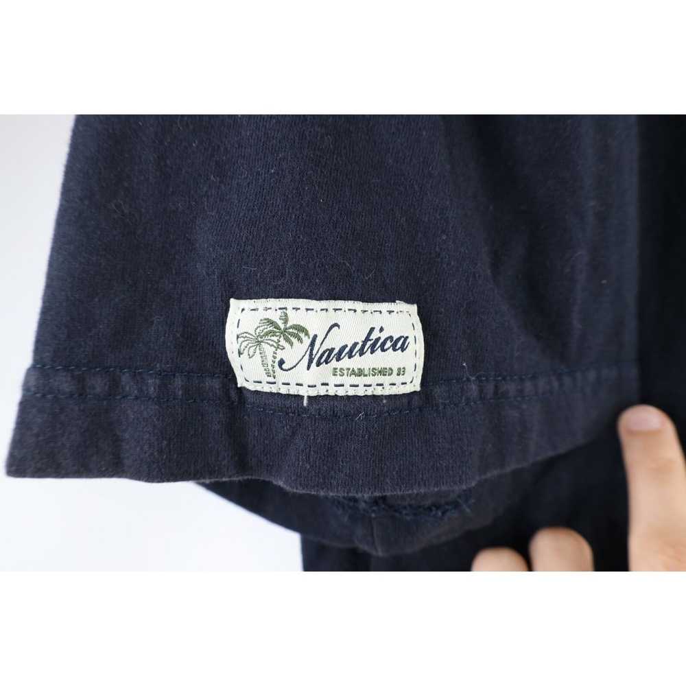 Nautica × Vintage Vintage Nautica Faded Spell Out… - image 9