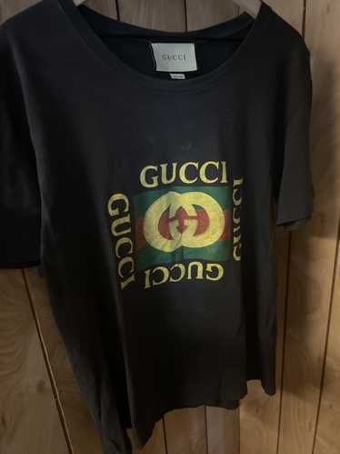 Gucci GG Silk Crêpe Shirt, Size 40 It, Black, Ready-to-wear