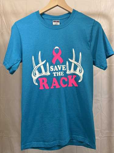 Custom × Vintage Save The Rack Breast Cancer Aware