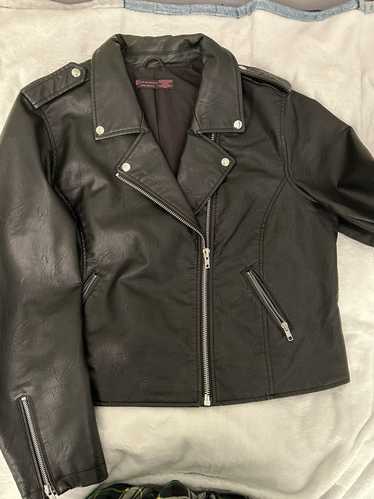 Moon Leather Jacket (J086M-LEALE021-BLACK)