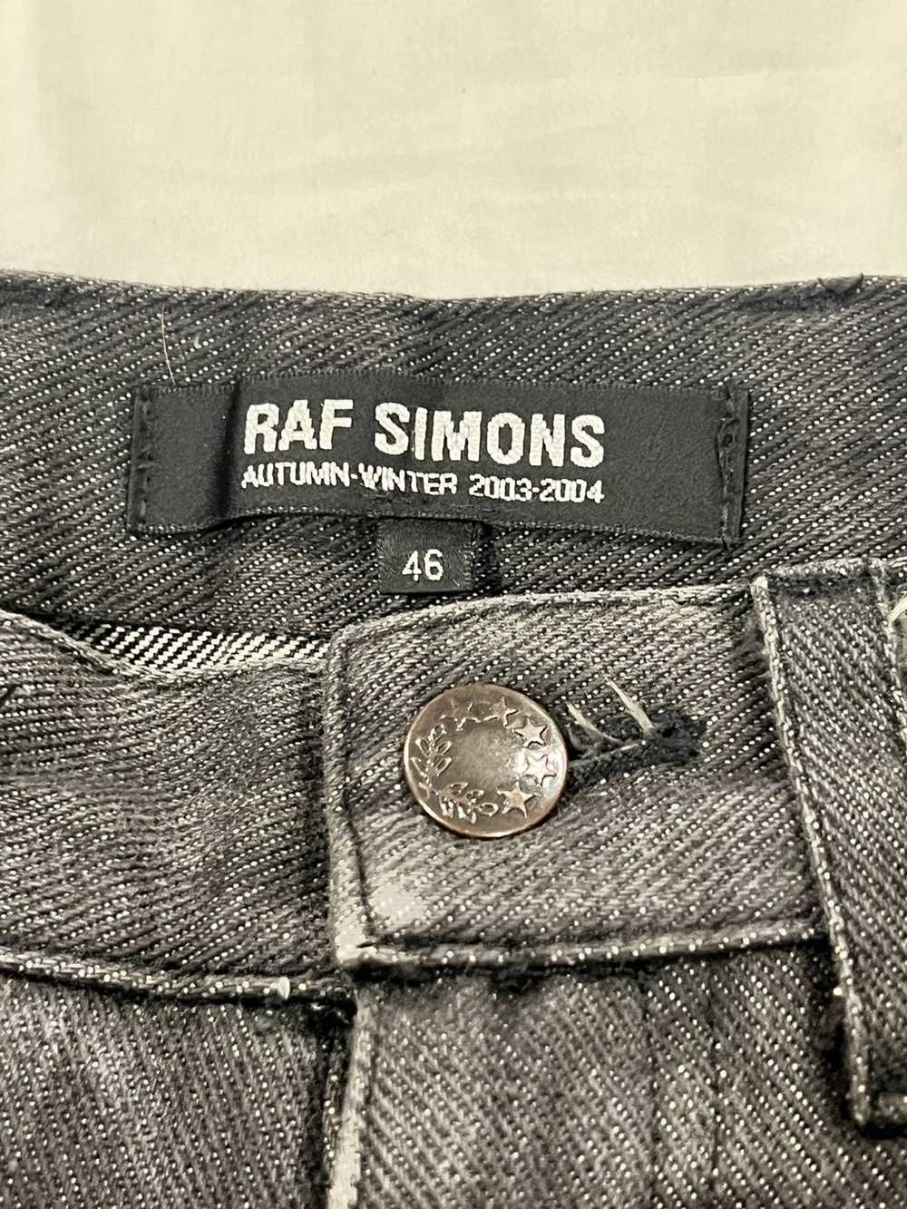 Raf Simons Raf Simons AW03/04 Closer Denim Jeans - image 3