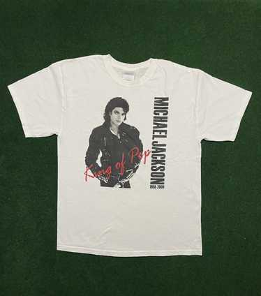 Michael Jackson Moonwalk White Slim Fit T-shirt 447777