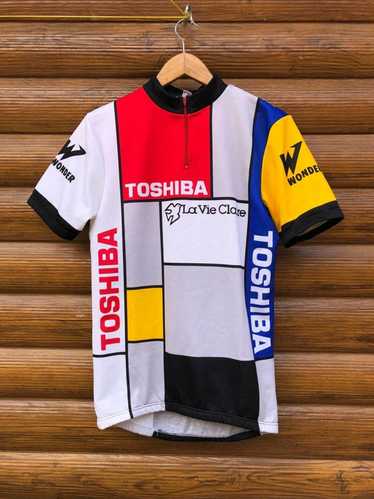 Soccer Jersey × Toshiba × Vintage VINTAGE Toshiba… - image 1